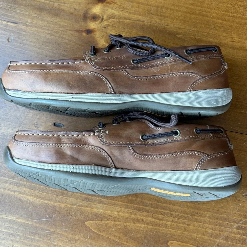 Rockport Works Steel Toe Boat Shoe Sz 11W